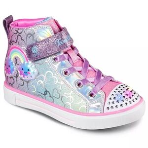 Twinkle toes by sketchers girls high tops shoes sneakers